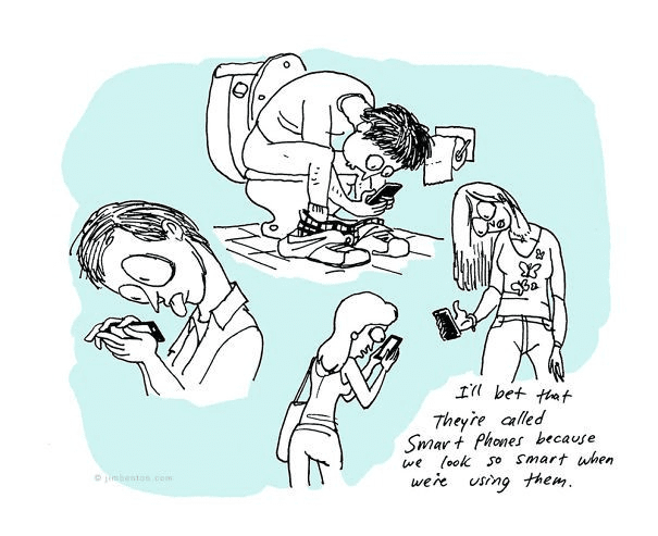 Das Smartphone ist aus dem Alltag nicht mehr wegzudenken (jimbenton.com)