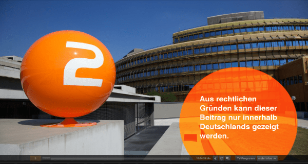 Screenshot: ZDF-Mediathek