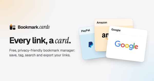 Vorschaubild von Bookmark.cards